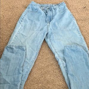 High Waisted Skinny Jeans